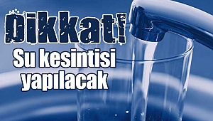 Gebze İSU Müdürlüğü su kesintisi yapılacağını açıkladı