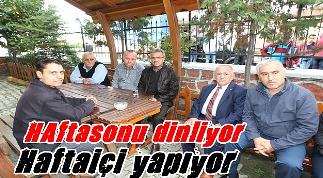 Köşker haftasonu yoğundu