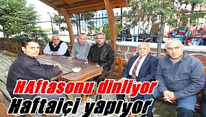 Köşker haftasonu yoğundu