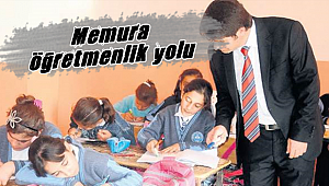 Memura öğretmenlik yolu açıldı