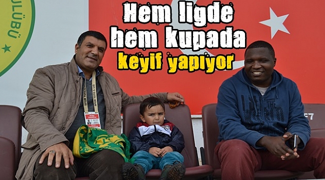 Sarı'nın keyfine diyecek yok