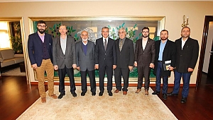 STK ve meslek odalarından Başkan Köşker’e ziyaret