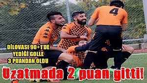 Uzatmada 2 puan gitti!