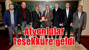 Afyonlular Köşkeri ziyaret etti