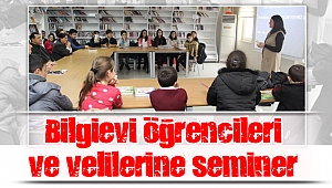 Çayırova Belediyesi Bilgievleri' nde seminerler devam ediyor