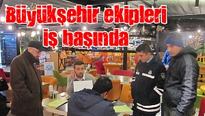 Huzurlu bir yılbaşı için denetleme yapılıyor