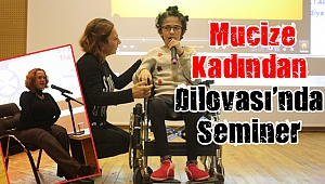 İlknur Peder'den kişisel gelişim semineri