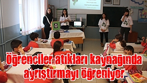 Kaynağında ayrıştırma projesi başladı