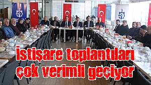 Kent genelinde bulunan muhtarlarla istişare toplantısı yapıldı