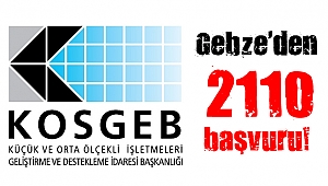 KOSGEB'e Gebze’den 2110 başvuru!