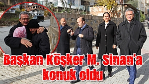 Mimar Sinan sakinlerinden Köşker ve ekibine teşekkür