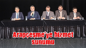 Arapçeşme’ye hizmet sunumu Başkan Köşker’le gerçekleşti
