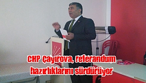 CHP Çayırova, referandum hazırlıklarını sürdürüyor