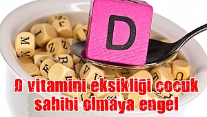 D vitamini eksikliği çocuk sahibi olmaya engel