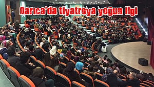 Darıca’da tiyatroya yoğun ilgi