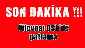 Dilovası OSB'de korkutan patlama