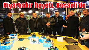 Diyarbakır heyeti, Kocaeli’deki hizmetleri yerinde inceledi