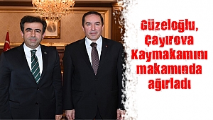 Güzeloğlu, Çayırova Kaymakamını makamında ağırladı