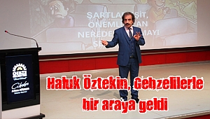 Haluk Öztekin, Gebzelilerle bir araya geldi
