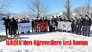 İLKÇEV'den öğrencilere izci kampı