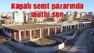 Kapalı semt pazarında mutlu son