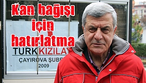 Karaosmanoğlu’ndan kan bağışı için önemli hatırlatma