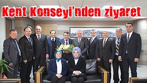 Kent Konseyi’nin yeni yönetiminden Büyükşehir’e ziyaret