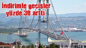 Osmangazi Köprüsü’nde geçişlerde %30 artış