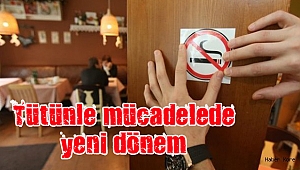 Tütünle mücadelede yeni dönem