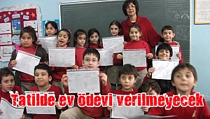 Yarıyıl tatilinde öğrencilere ev ödevi verilmeyecek