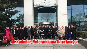 AK Kadınlar, Referanduma hazırlanıyor