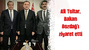 Ali Toltar, Bakan Bozdağ’ı ziyaret etti
