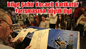 Bilge Şehir Kocaeli Karikatür Yarışmasına büyük ilgi