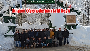 Bilgievi öğrencilerinin tatil keyfi