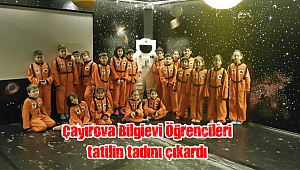 Çayırova Bilgievi Öğrencileri tatilin tadını çıkardı