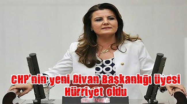 CHP’nin yeni Divan Başkanlığı üyesi Hürriyet oldu