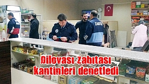 Dilovası Zabıtası kantinleri denetledi