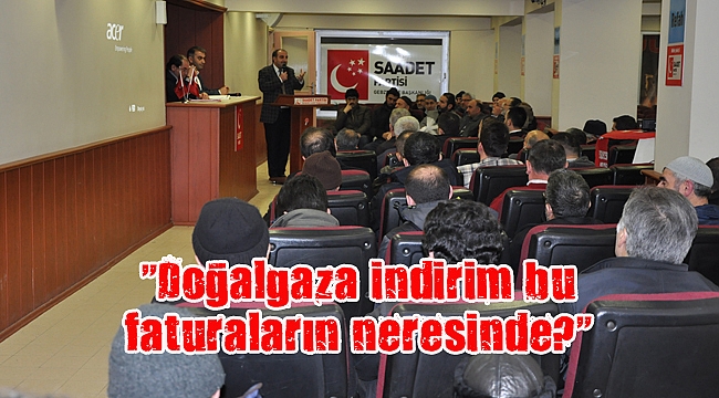 “Doğalgaza indirim bu faturaların neresinde?”