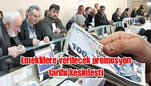 Emeklilere verilecek promosyon tarihi kesinleşti