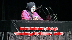 Emine Beder’den Gebze’ye “Unutulmaya Yüz Tutmuş” tarifler