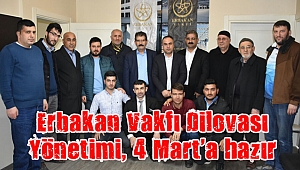 Erbakan Vakfı Dilovası Yönetimi, 4 Mart’a hazır