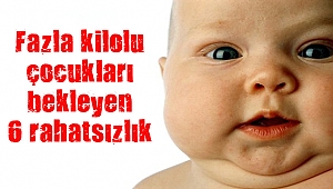 Fazla kilolu çocukları bekleyen 6 rahatsızlık