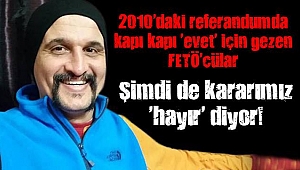 FETÖ'cü polisler 'Hayır' için çalışıyor