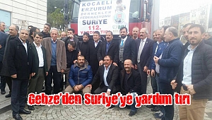 Gebze’den Suriye’ye yardım tırı