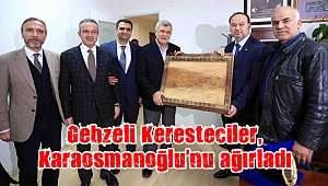 Gebzeli Keresteciler, Karaosmanoğlu’nu ağırladı
