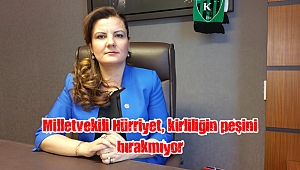Milletvekili Hürriyet, kirliliğin peşini bırakmıyor