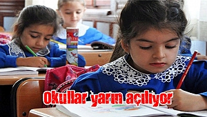 Okullar yarın açılıyor