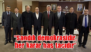 “Sandık demokrasidir, her karar baş tacıdır”