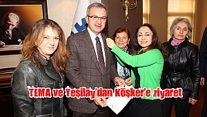 TEMA ve Yeşilay’dan Köşker’e ziyaret