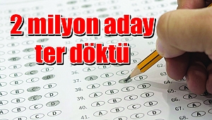 2017 Yükseköğretime Geçiş Sınavı tamamlandı